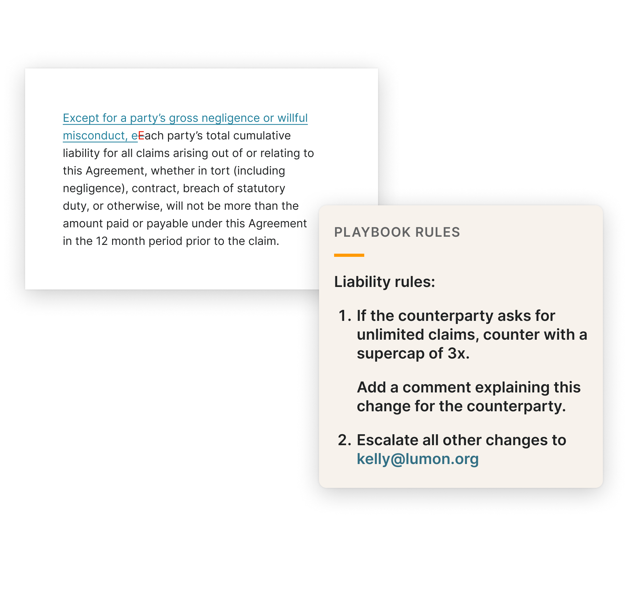 Run it against your playbook