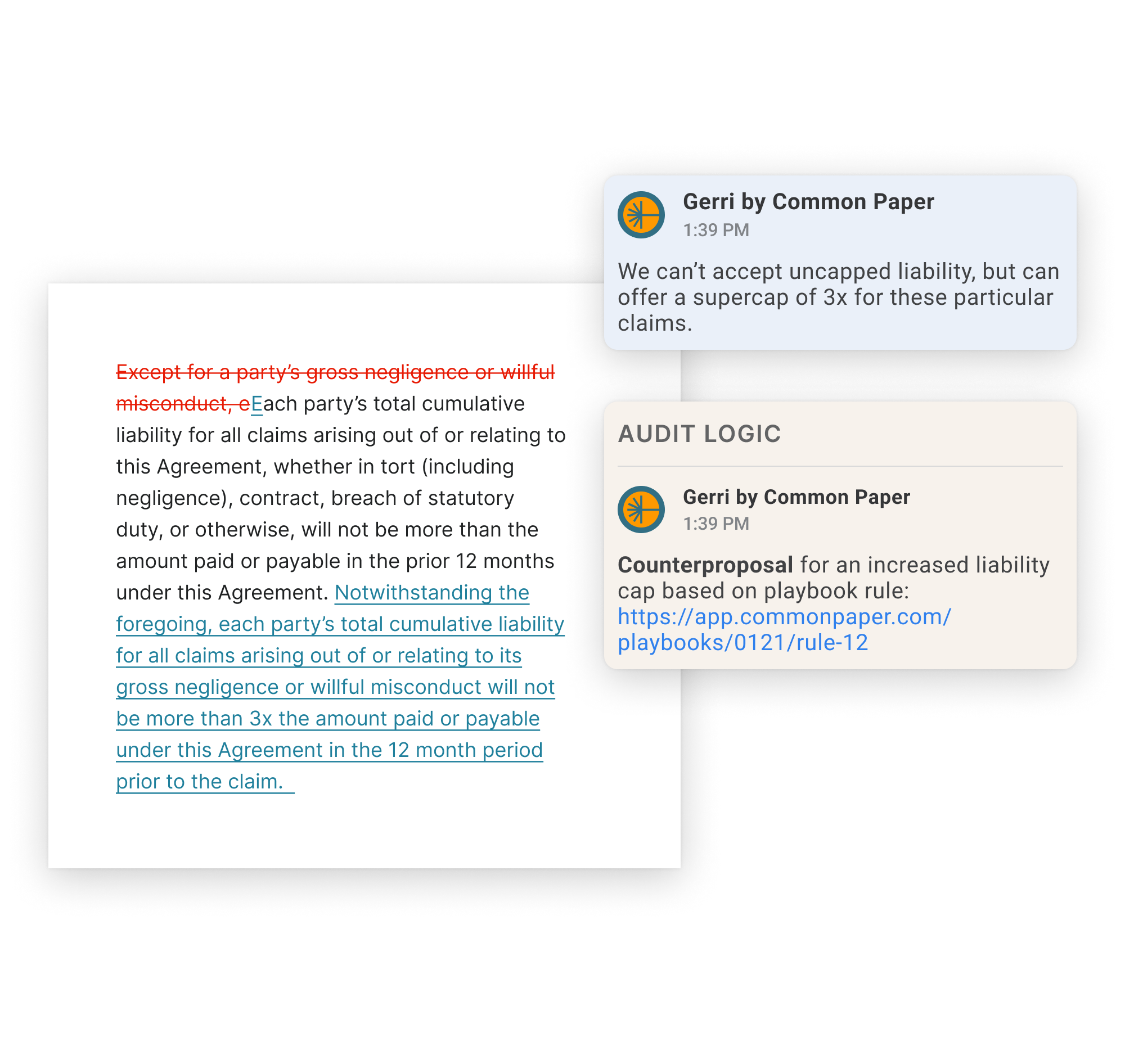 Get your negotiated doc